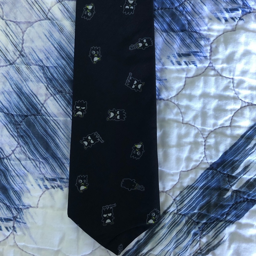 Badtz-Maru Sanrio Black Clip-On Tie